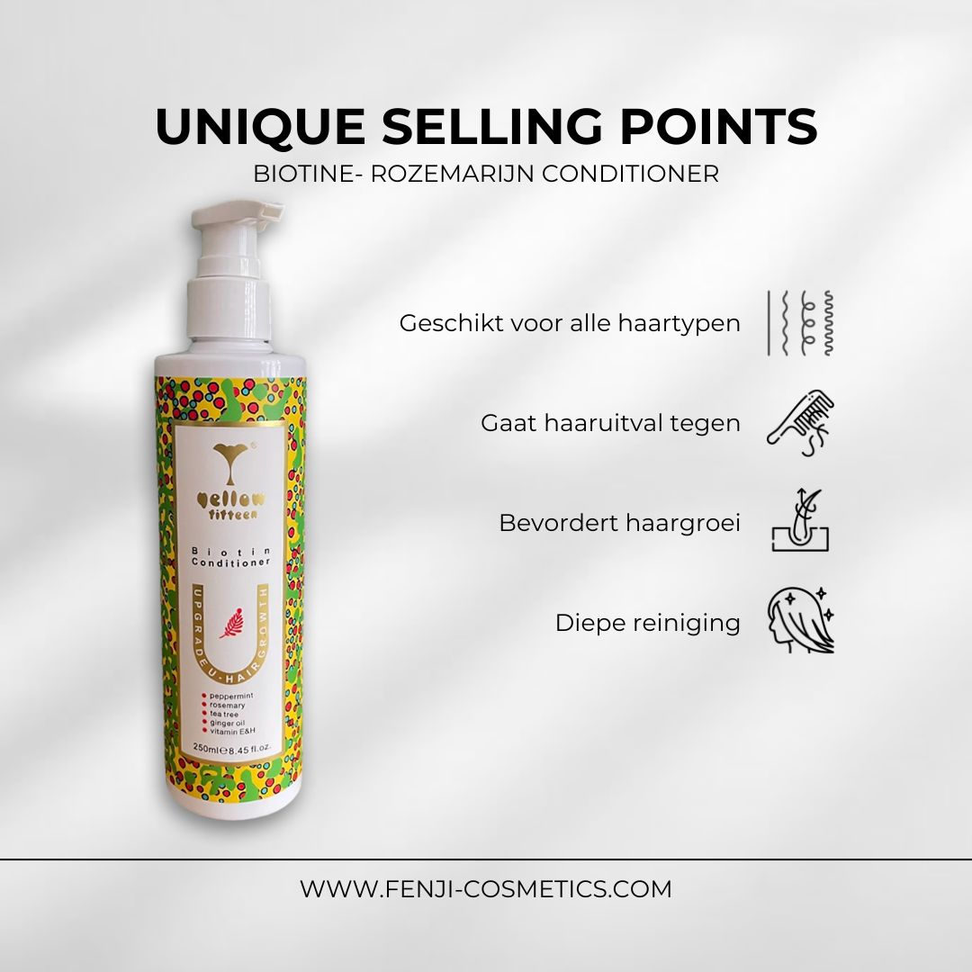 USP Biotine- rozemarijn haargroei conditioner