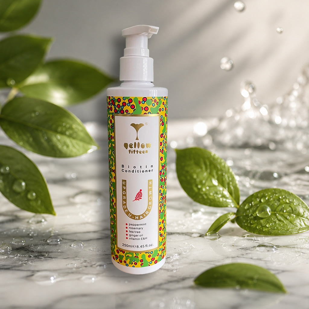 bottle - biotine rozemarijn conditioner - sfeer