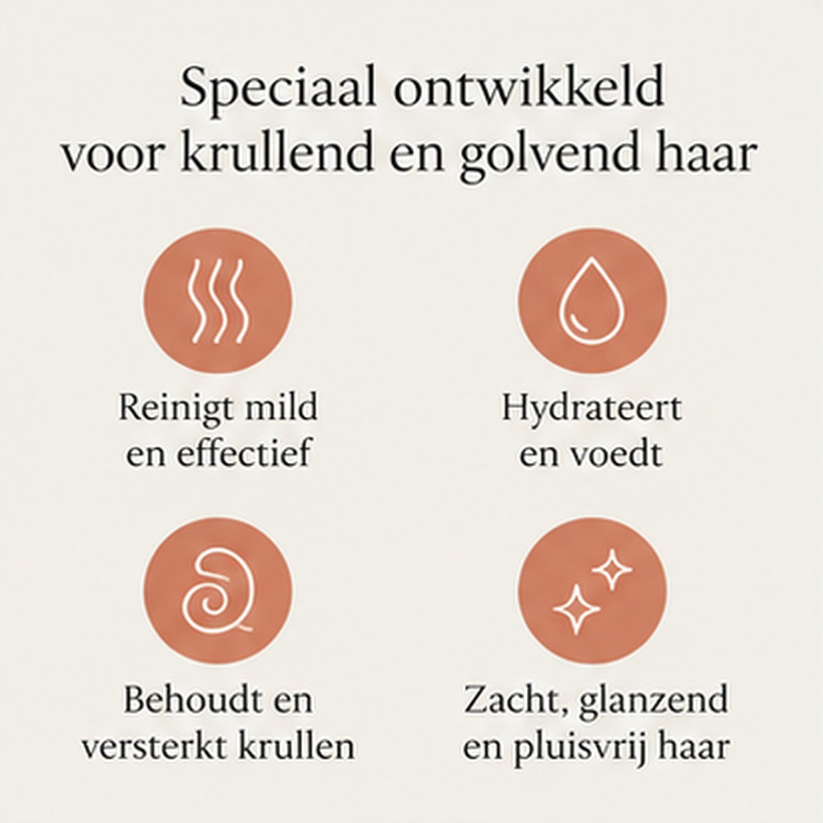 Krullen shampoo – Hydraterende shampoo voor golvend, krullend haar 250ml