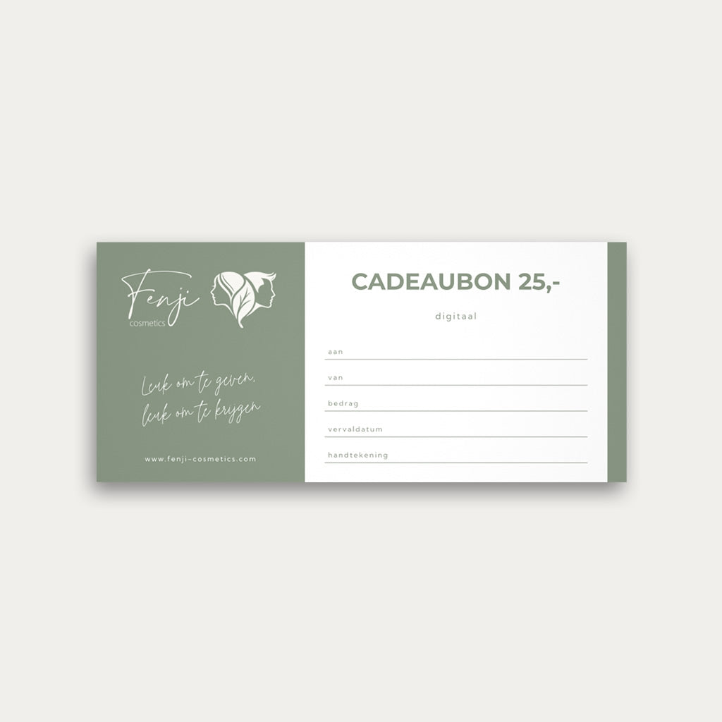 Cadeaubon 25,-