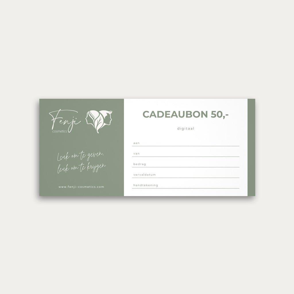 Cadeaubon 50,-