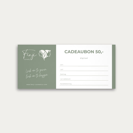 Cadeaubon 50,-