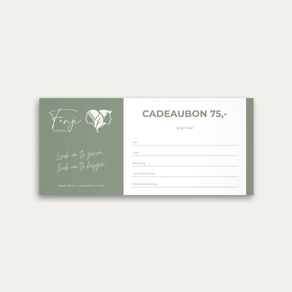 Cadeaubon 75,-