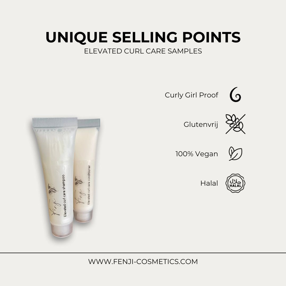 Elevated Curl Care krullen samples 15ml
