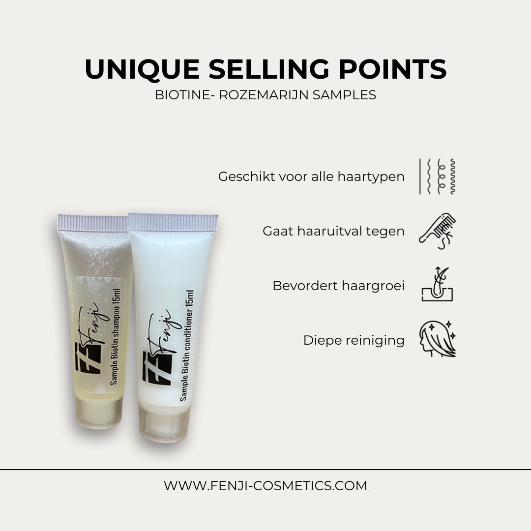 USP - Biotine- rozemarijn haargroei samples 15ml