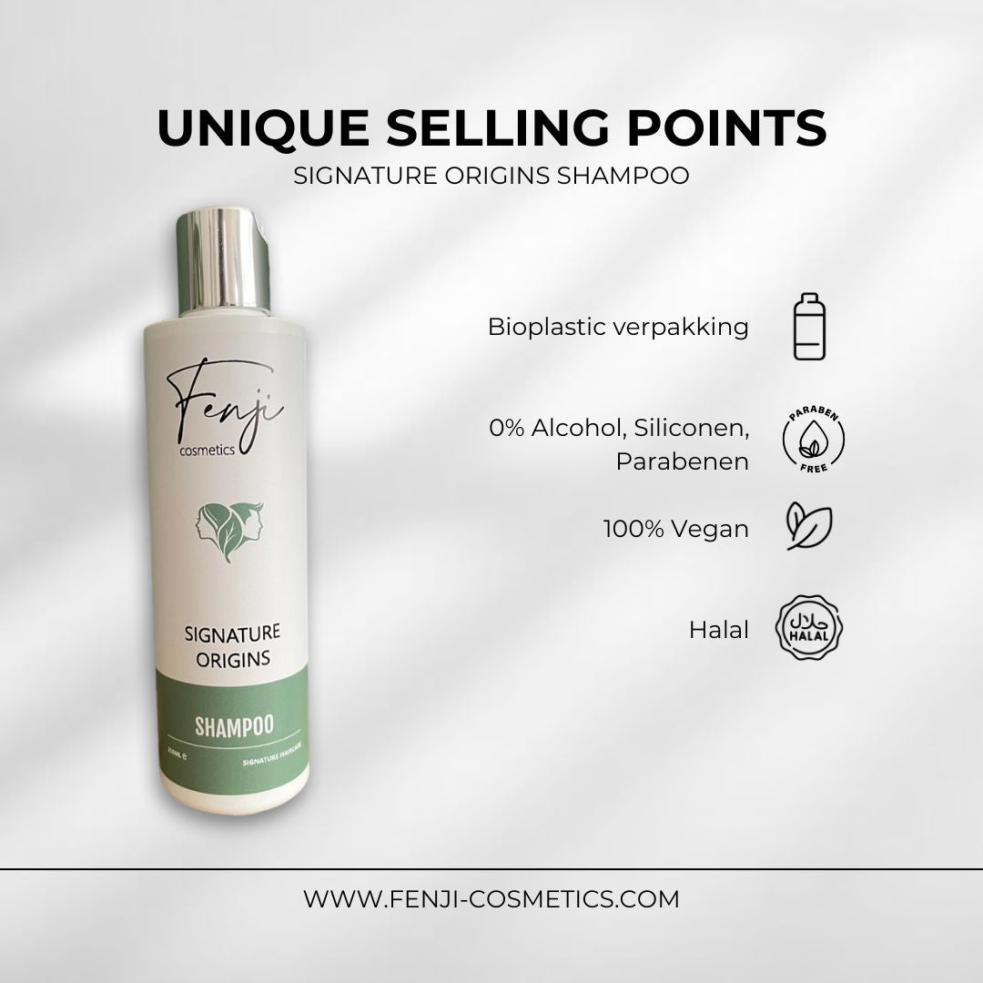 USP Signature Origins Vegan- Halal shampoo